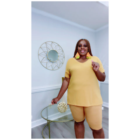 Zara Mustard Set